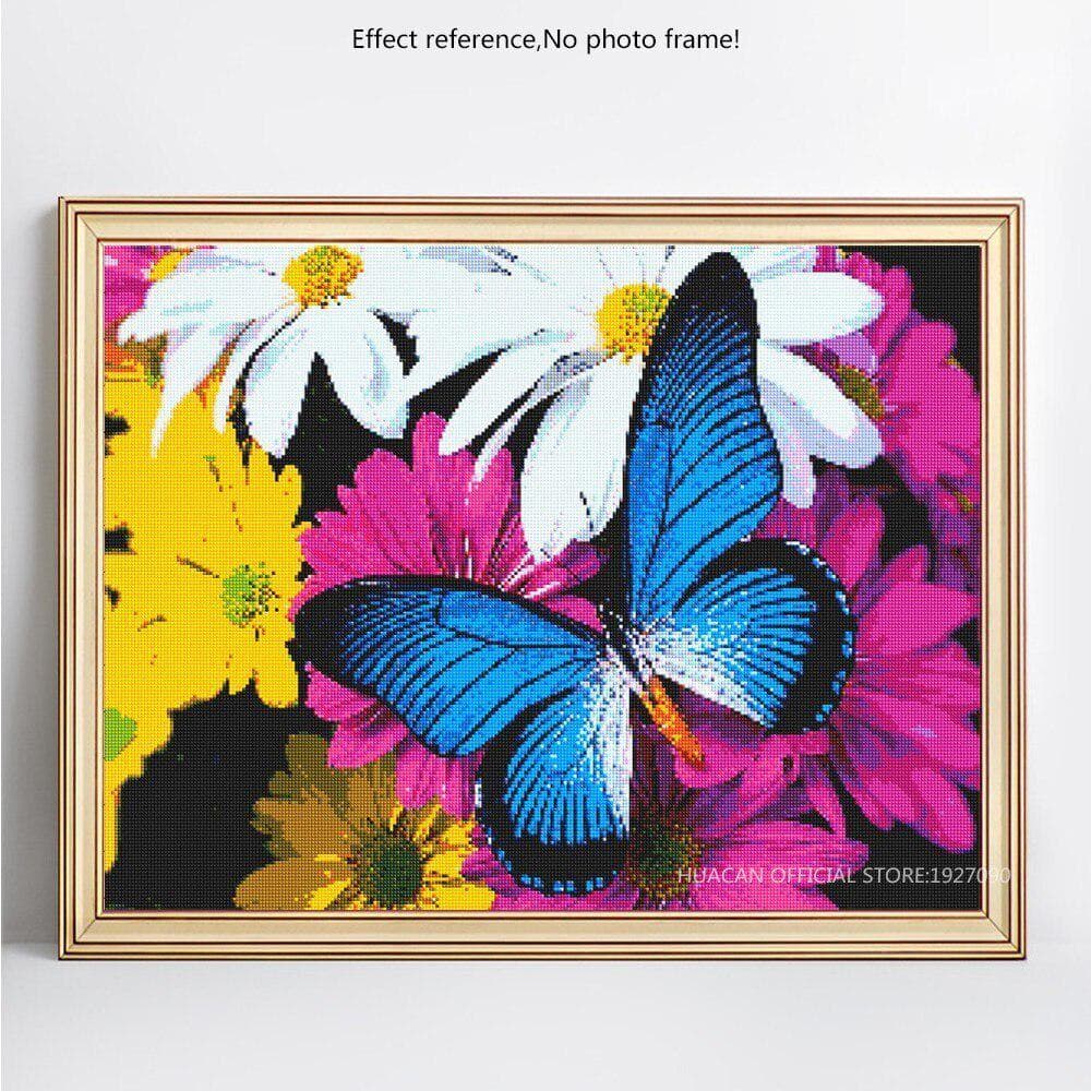 Diamond Painting Full Round Animal Butterfly Embroidery Sale Diamond Mosaic Cross Stitch 20X30