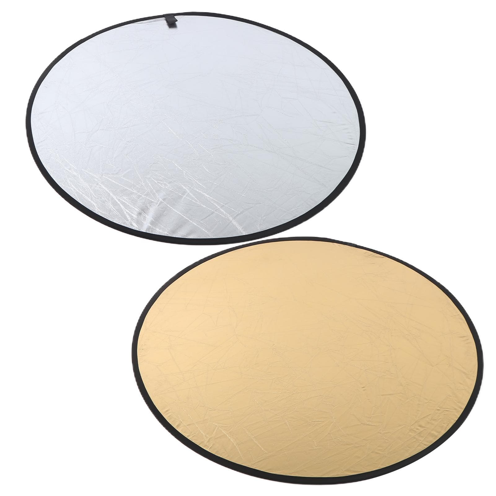 80cm 31.5in 2 in 1 Gold and Silver Photography Lighting Reflector Portable Collapsible Photo