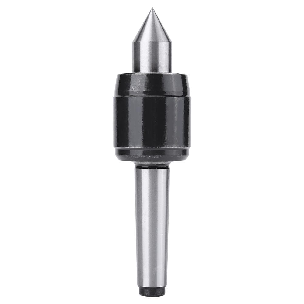 MK2 Precision Revolving Live Center Steel Point 60 Degree for Machine Taper CNC Lathe Tool white