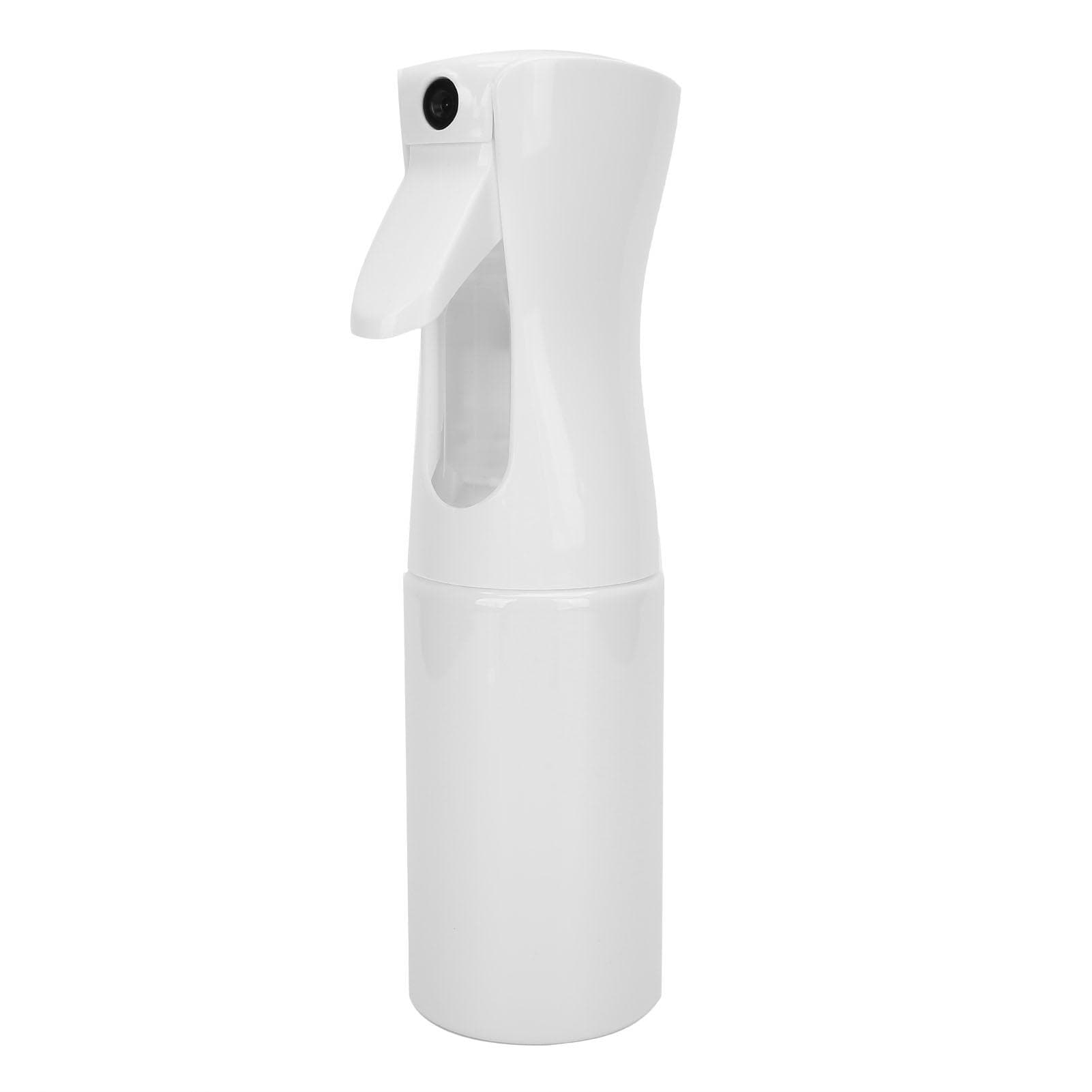Fine Continuous Water Mist Spray Kettle Portable Hairdressing Spray Bottle 150ml (S)White white