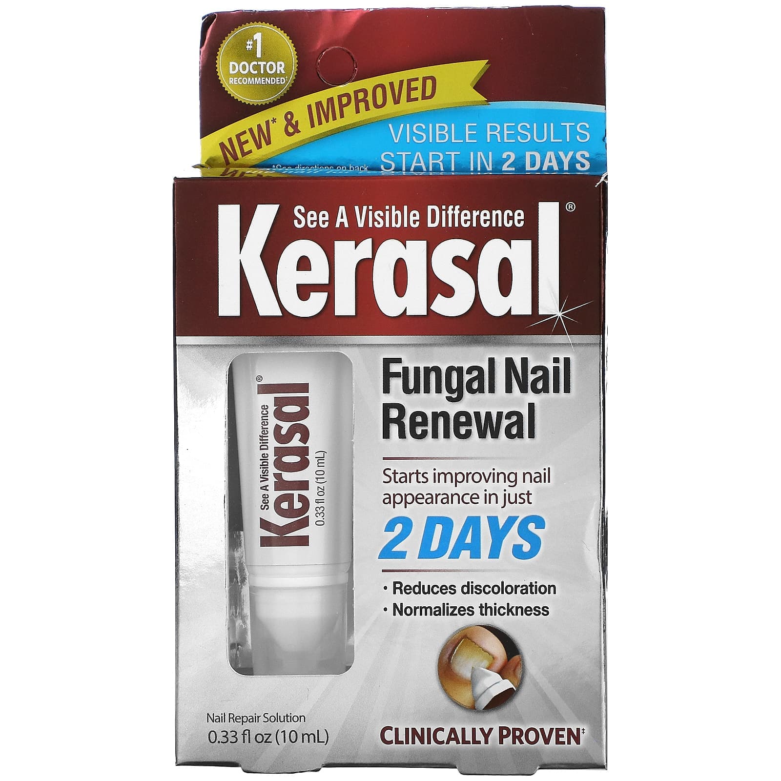 Kerasal, Rejuvenation of Fungal Infected Nails, 0.33 fl oz (10 ml)