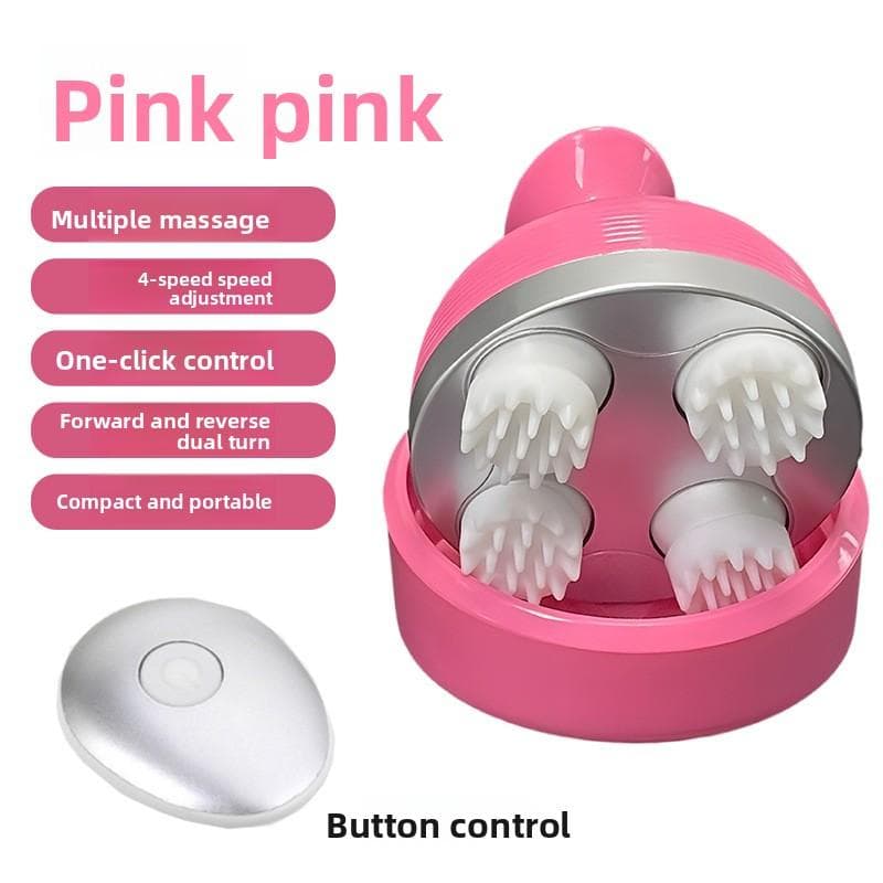 Intelligent Head Massager Meridian Dredging Pet Head Massage Scalp Headache Kneading Head Electric Massager Chinese Manual