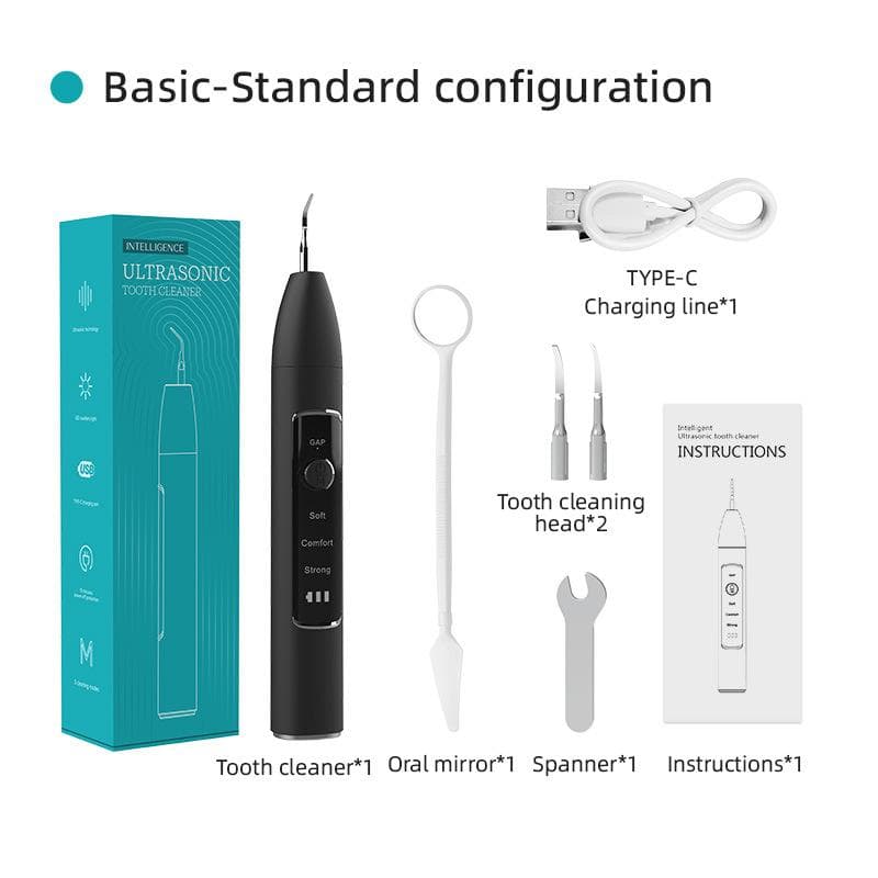 Home Electric Ultrasonic Scaler, Portable Dental Calculus Irrigator, Tooth Stain Removal, and Dental Beautifying Instrument