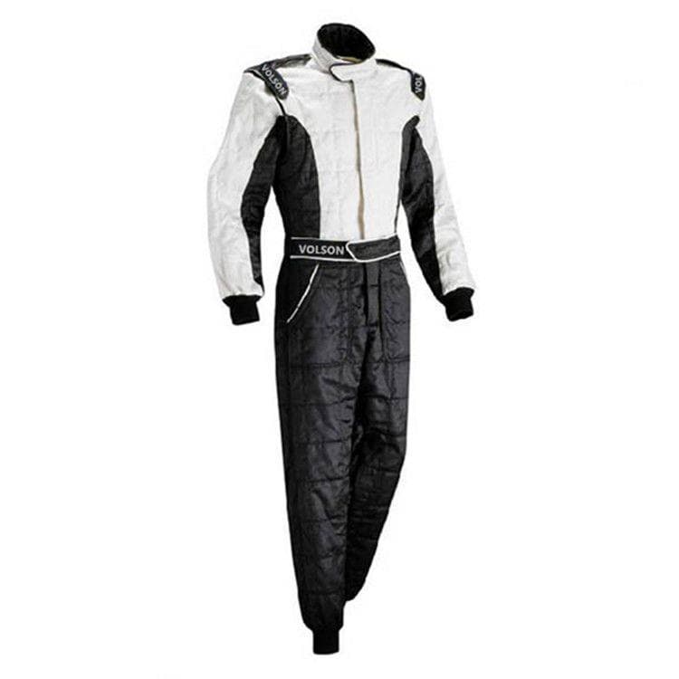 F1 Off-Road Kart Racing Suit - Waterproof, One-Piece Design for Adults & Kids 2022 New Black
