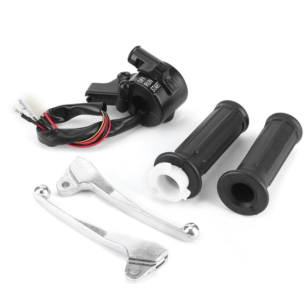 Motorcycle Throttle Housing Switch Brake Levers Kit Fits for YAMAHA PW50 PY50 PEEWEE 50 DIRT BIKE