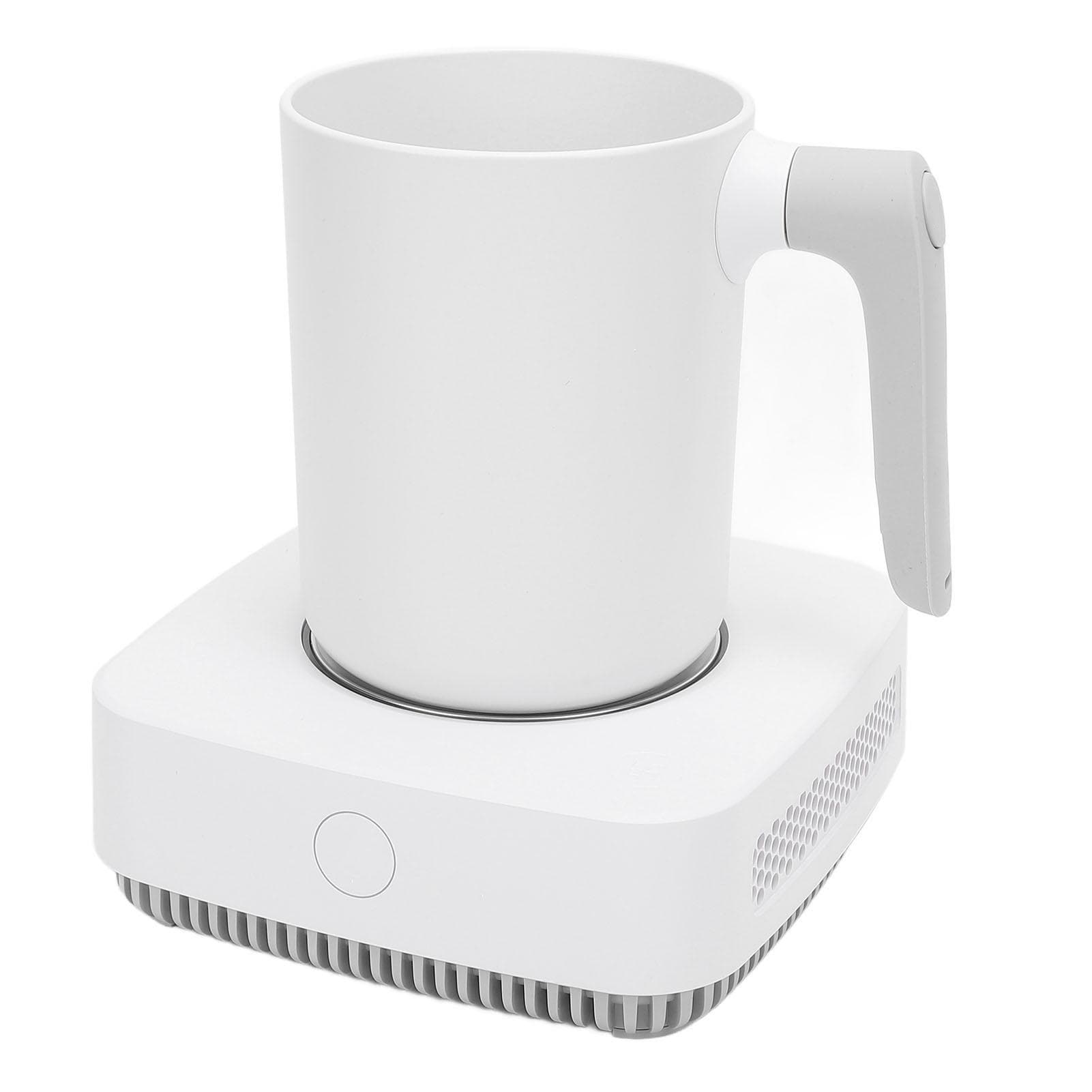 2 in 1 Cup Warmer Cooler and Mug Set 3 Temperature Levels Quick Cooling Heating Base and 450ML Mug US Plug