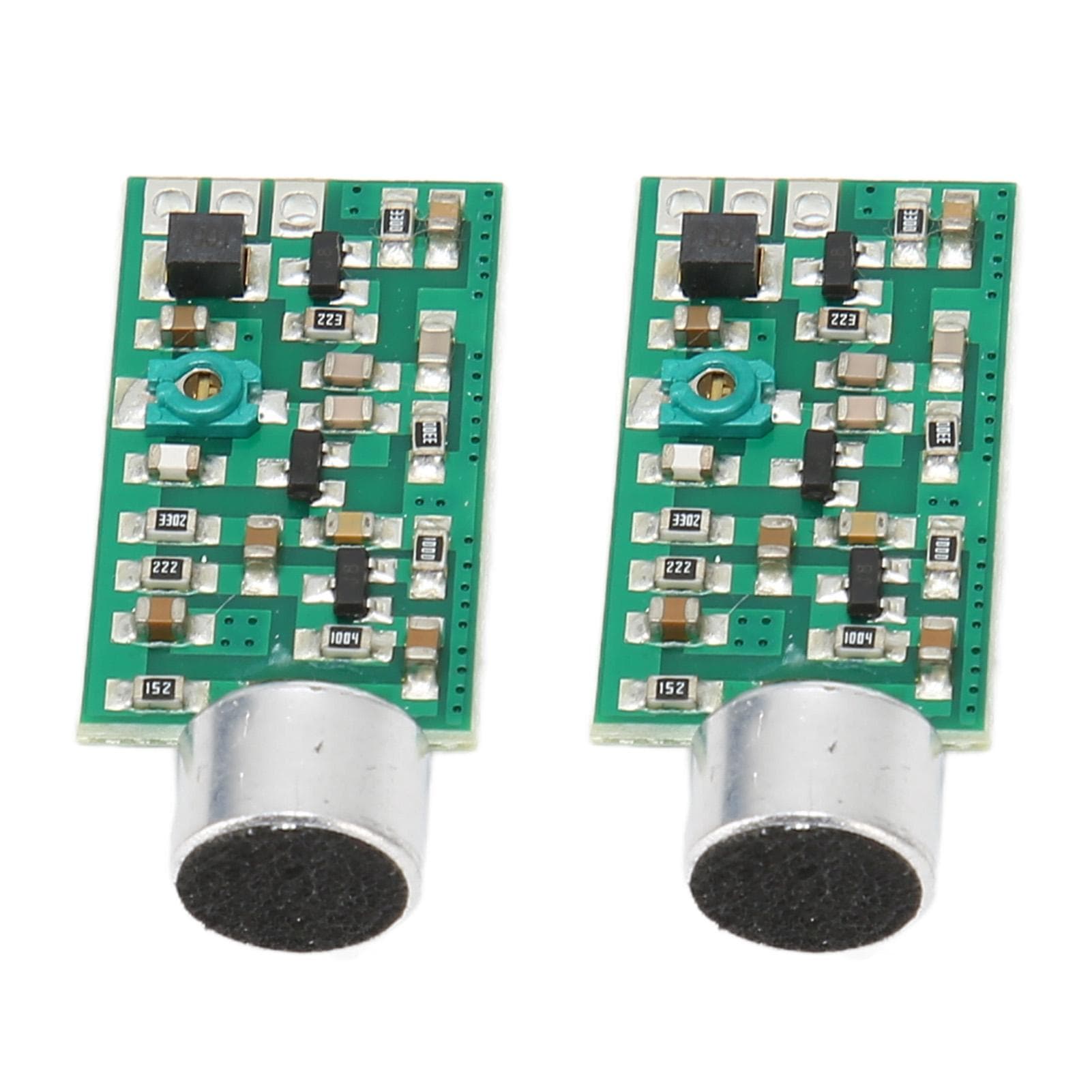 2pcs FM Transmitter Pickup Module Professional V4.0 FM MIC Wireless Sound Transmitter for FM Radio
