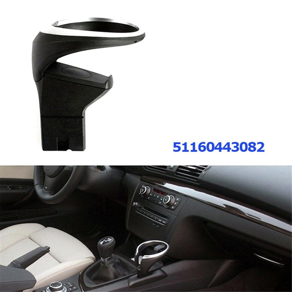 Front Cup Drink Holder Kit For BMW 118i 120i 135i 128i E82 E84 E88 # 51160443082