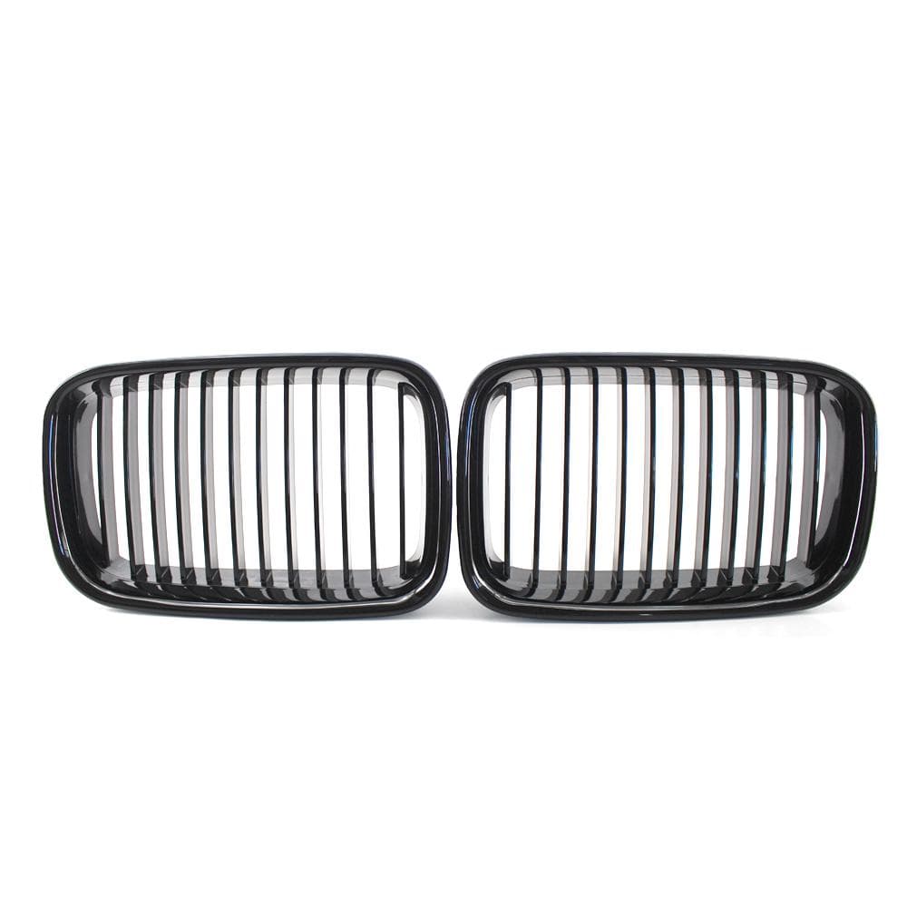 Front Grille Replacement for BMW E36 325i 320i 318is 1992-96 Grille High Gloss Black Cool Bussiness