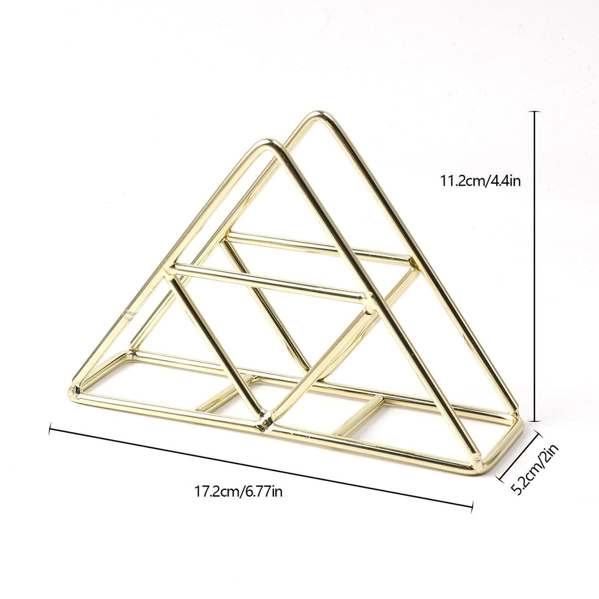 Stylish Modern Metal Napkin Holder For Bathroom And Kitchen - Table Accessory For Tissue Organizationhome Decor,School Supplies gold