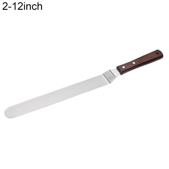 Kitchen Gadgets 6/8/10/12 Inches Cake Butter Scraper Cake Smoother Cream Spatula 12Inch 2