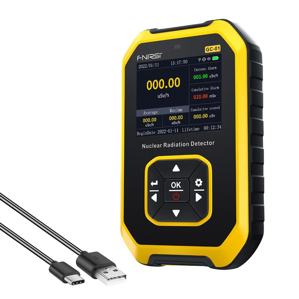 Multifunctional Nuclear Radiation Detector Electromagnetic Radiation Detection Device multicolour