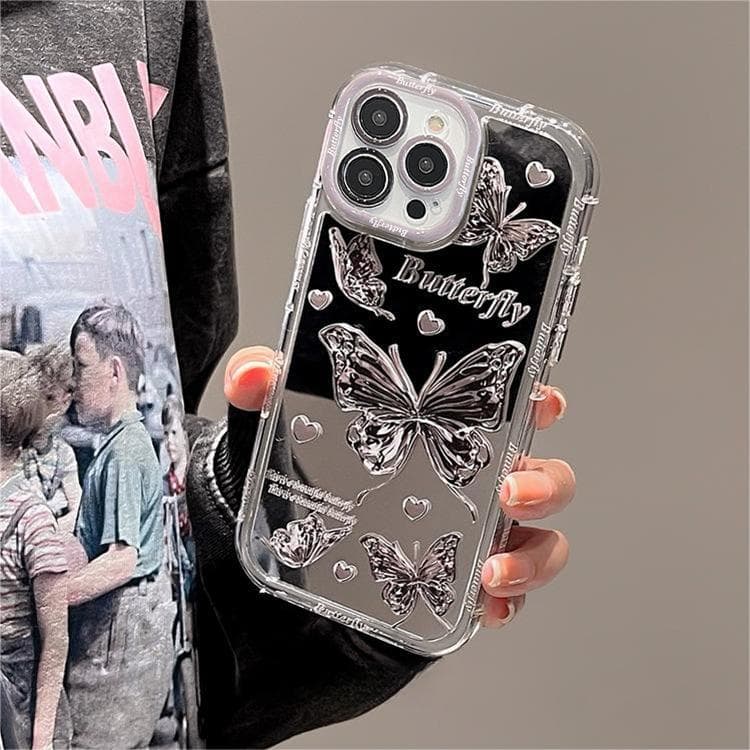 Nice Love Apple 15 Phone Case IPhone14promax Suitable for IPhone13 Mirror Cream 12 Cute Apple 16PROMAX