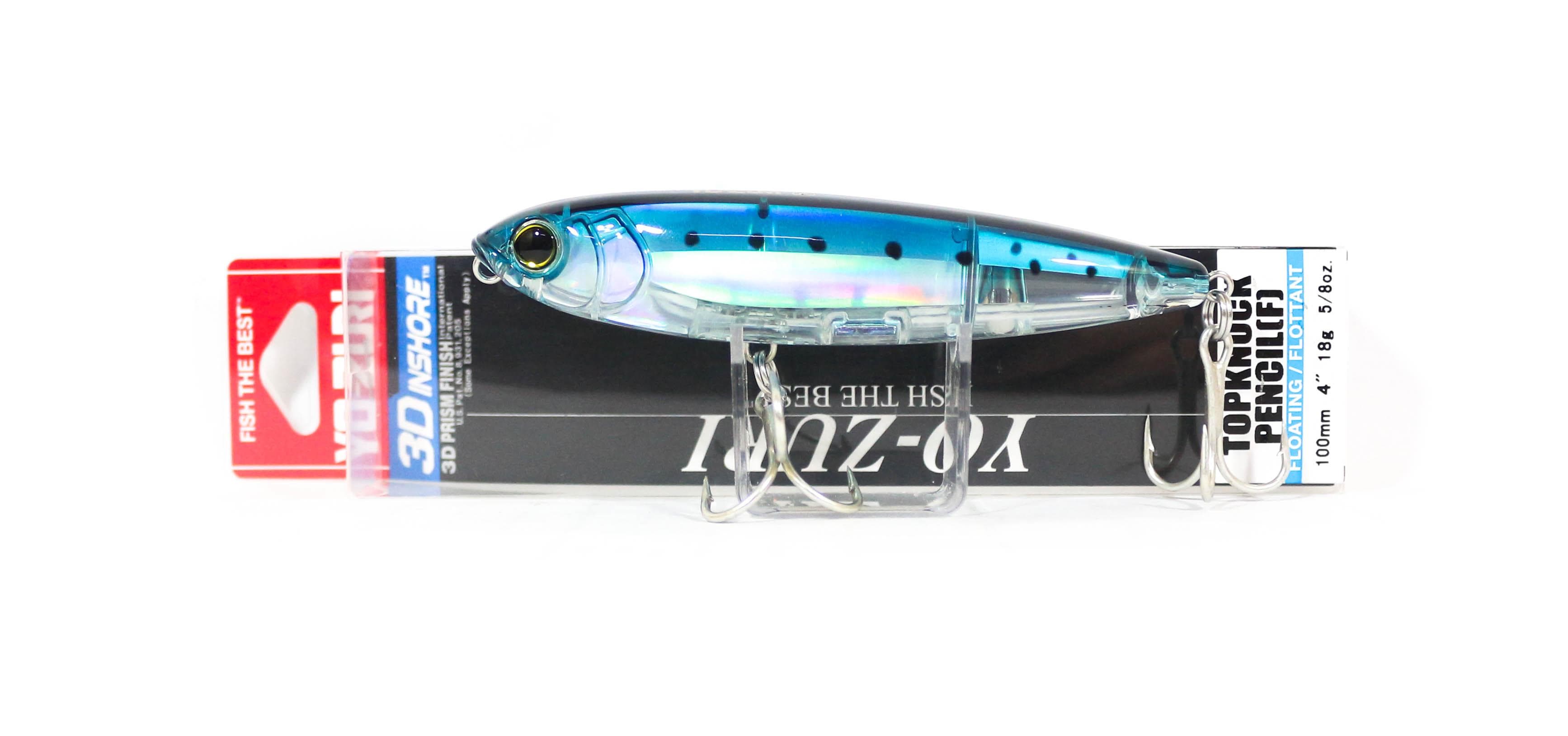 Yo Zuri Duel 3D Inshore Topknock Pencil 100 Floating Lure R1350-GHIW (9618)