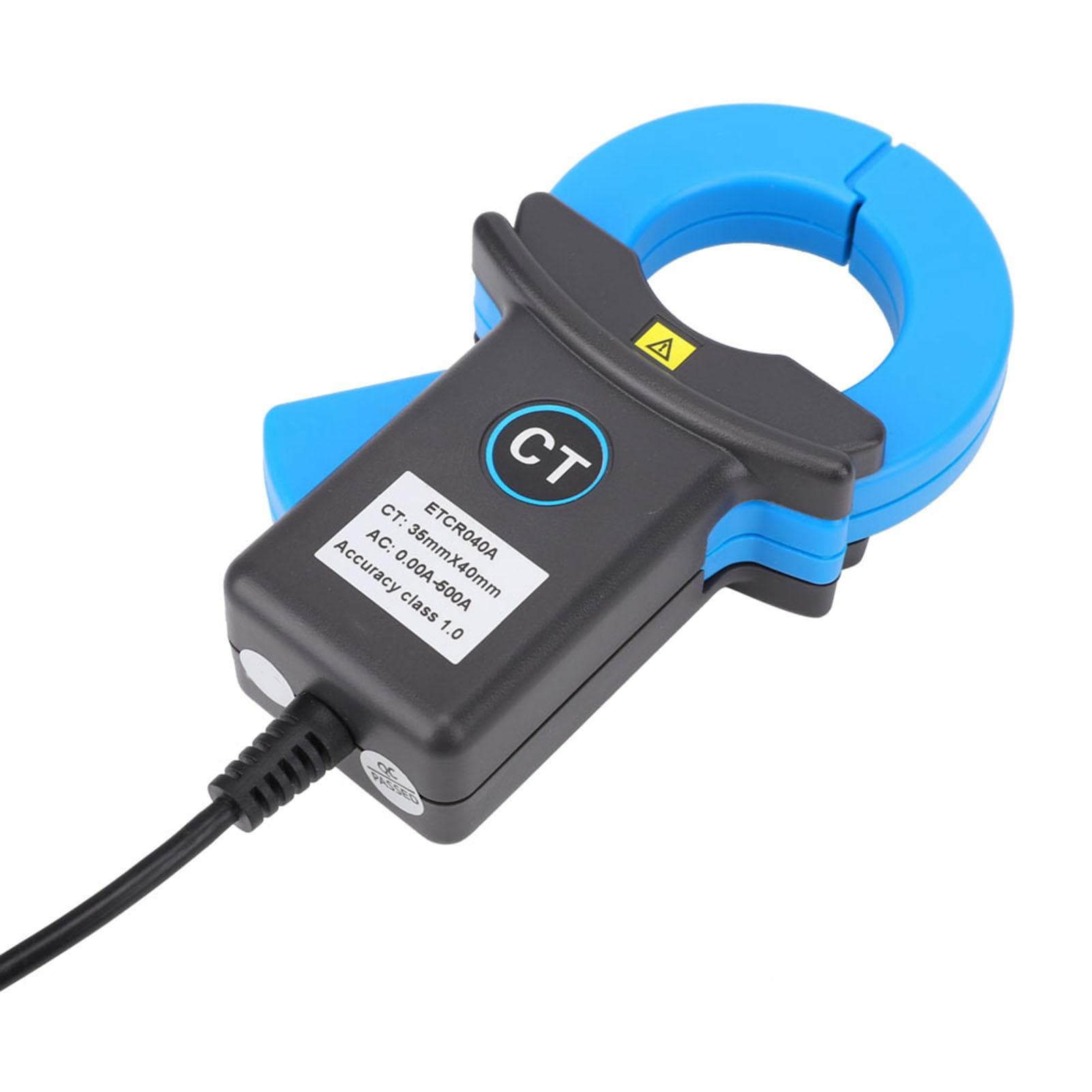 Clamp Current Sensor Leakage Detection Electrical Industrial Measuring Instrument Blue BNC