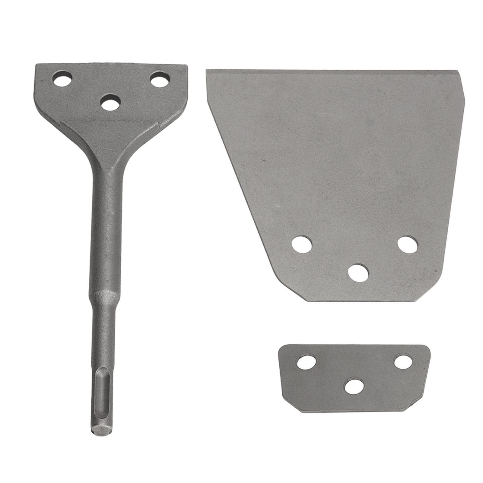 5inch Wide Floor Chisel Bit Heavy Duty Tile Grout Thinset Removal Floor Scraper for Adhesives