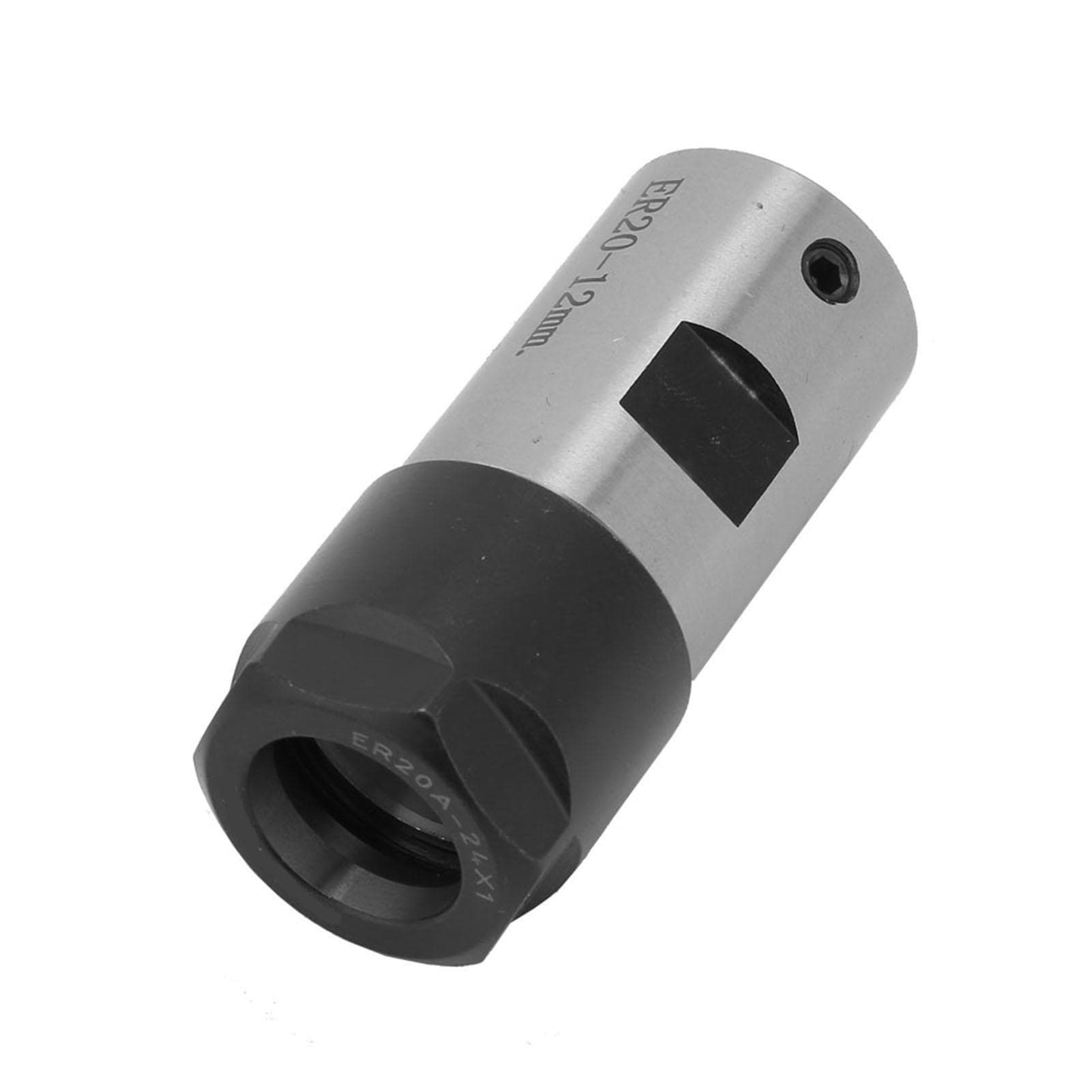 C25?ER20?50L Collet Block Chuck Collet Holder Spindle Motor Shaft Clamping Tool Bar (12mm)