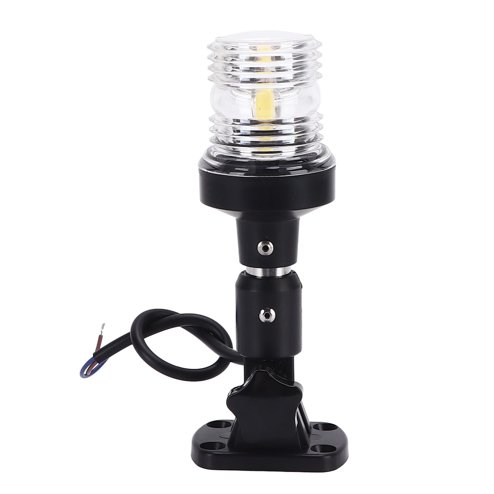 6in 3W Marine Boat Stern Anchor Signal Light White Navigation Lamp 3 Nautical Miles IP66 Waterproof