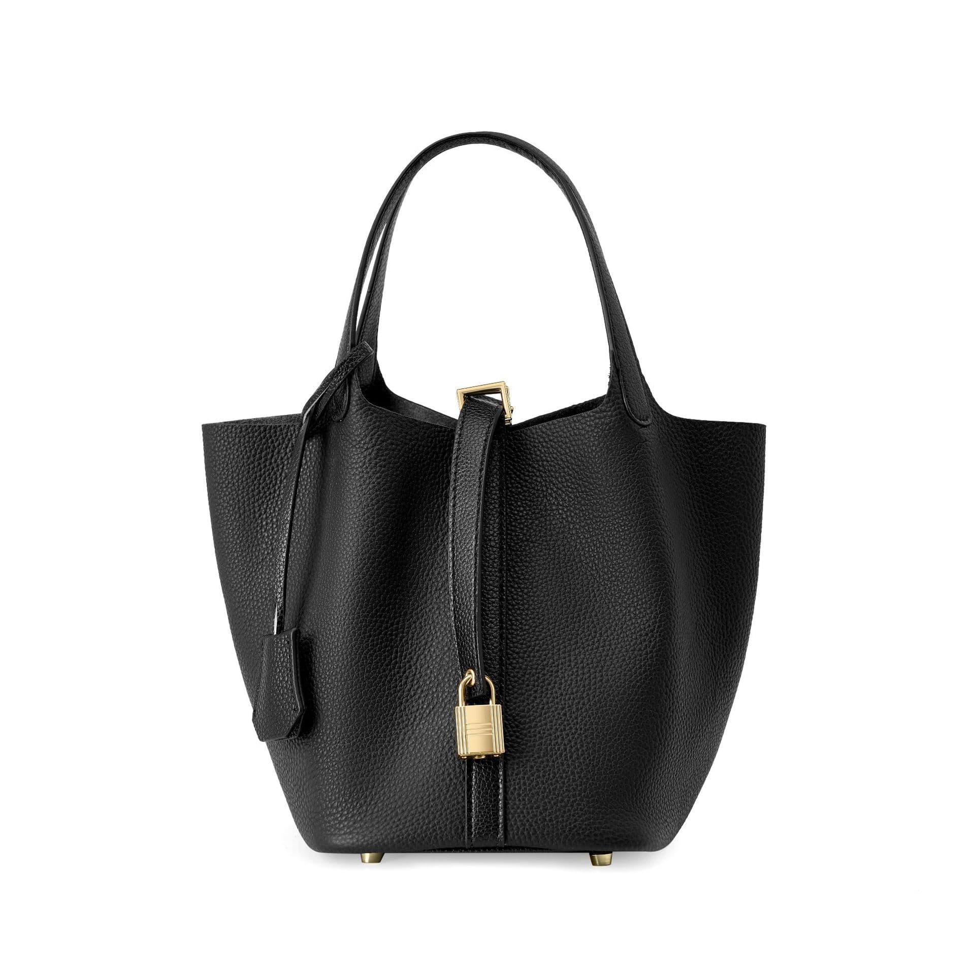 Spring Niche High-grade Bag Bag Female Bucket Bag Handbag Basket black