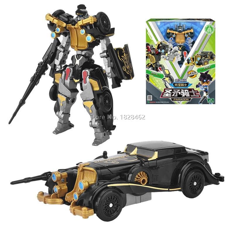 19CM Type Tobot GD Justice V Transforming Robot to Car Toy Korea Cartoon Brothers Anime Tobot Transformation Car Toys