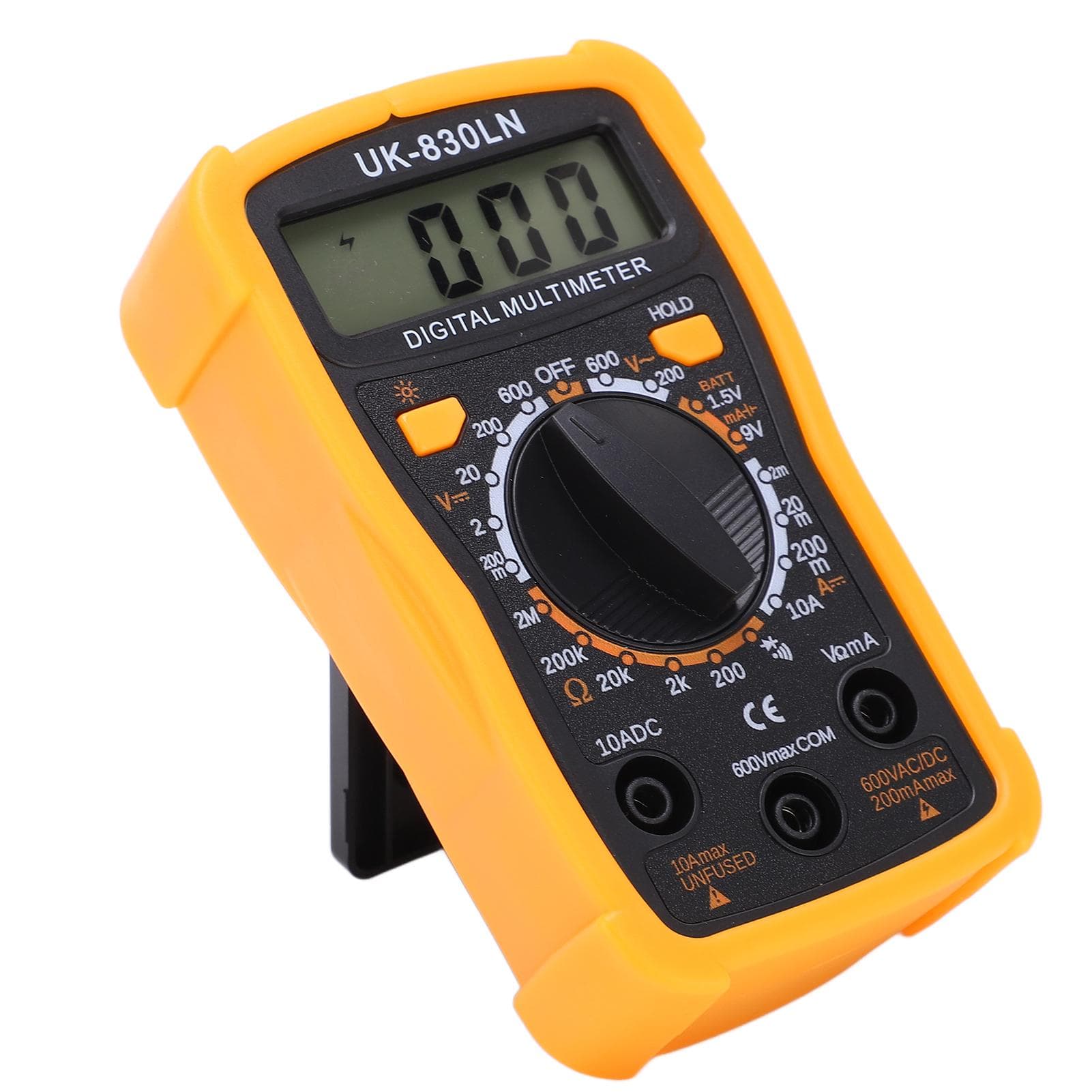 UK?830LN Multimeter Digital Universal Meter LCD Display with Overload Protection High Accuracy for