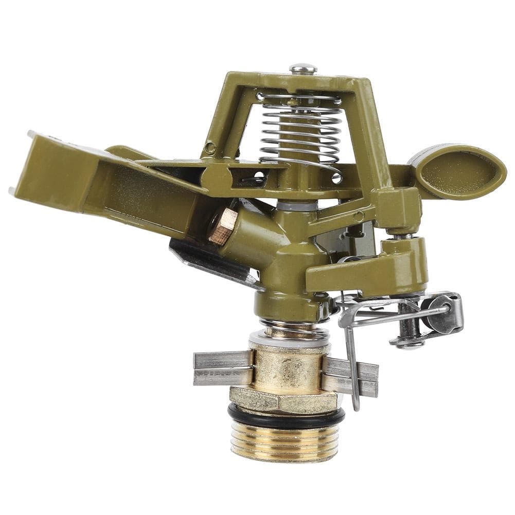 G3/4in Male Thread 360 Degree Rotating Sprinkler Sprayer Nozzle for Garden Lawn Irrigation