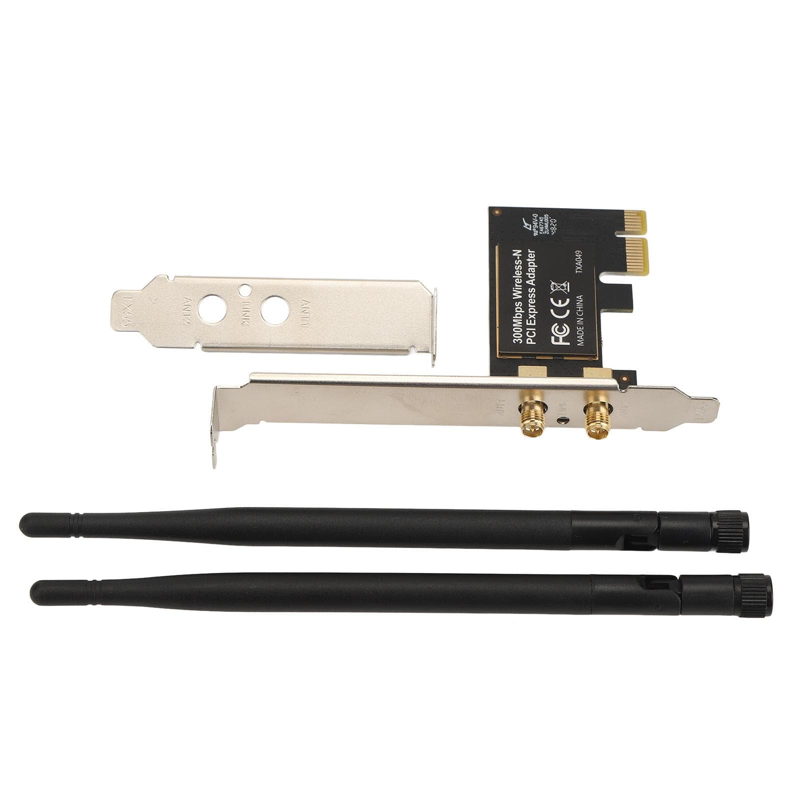 PCIE Ethernet Card Adaptive High Speed 300M PCIE Wireless Ethernet Network Card Adapter for Windows