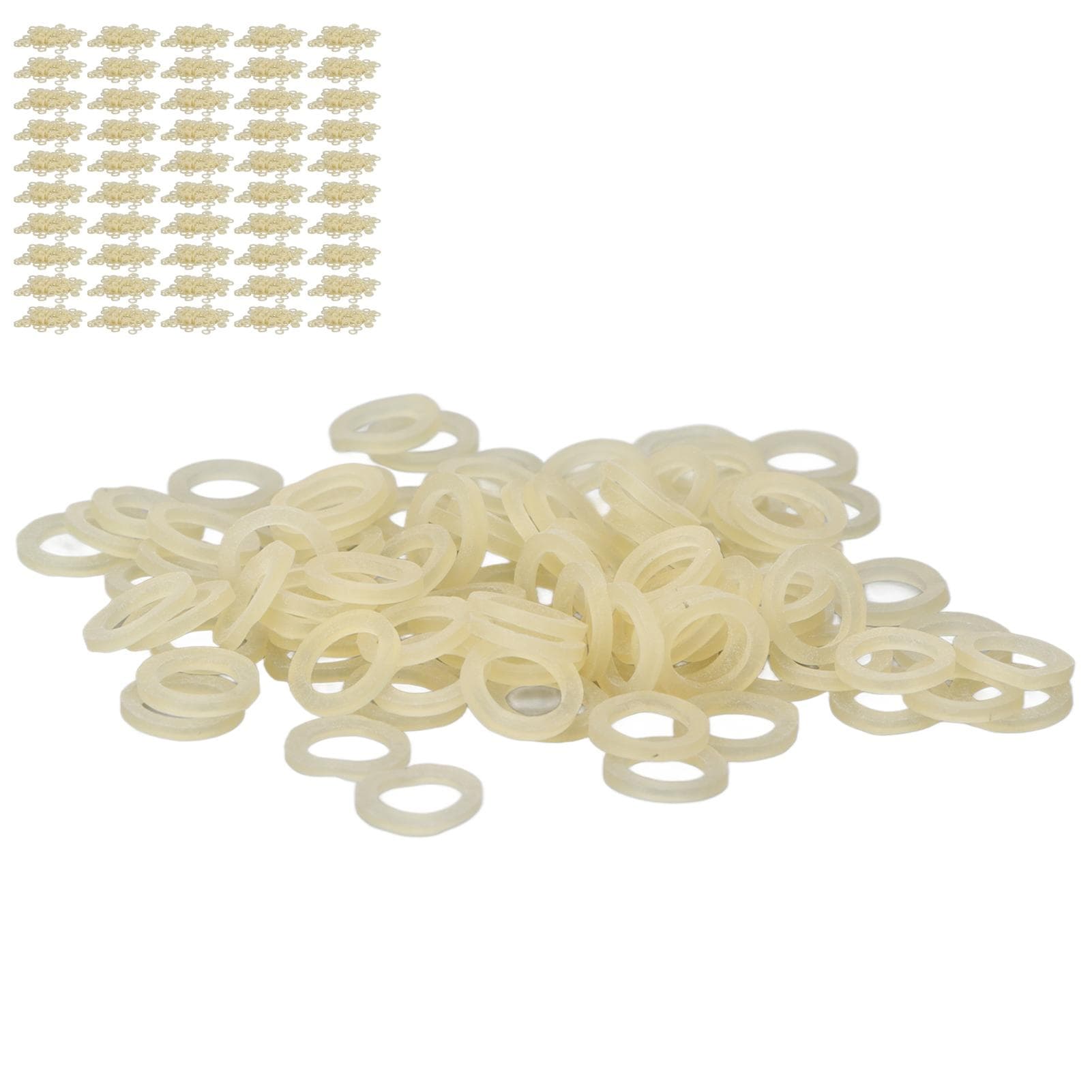 5000Pcs Orthodontic Bands Rubber Elastic 6.5oz Dental Cosmetic Braces Accessories516in 1/4 Inch Ball Valve