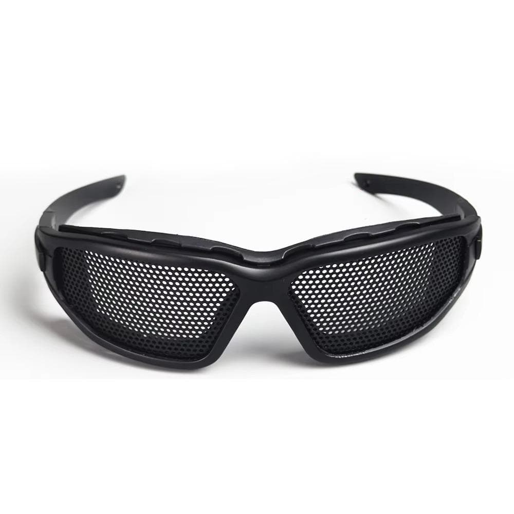 Fashion Pin Hole Glasses Detachable Sports Sunglasses Portable Eyesight Improvement Safety Goggles for Logging