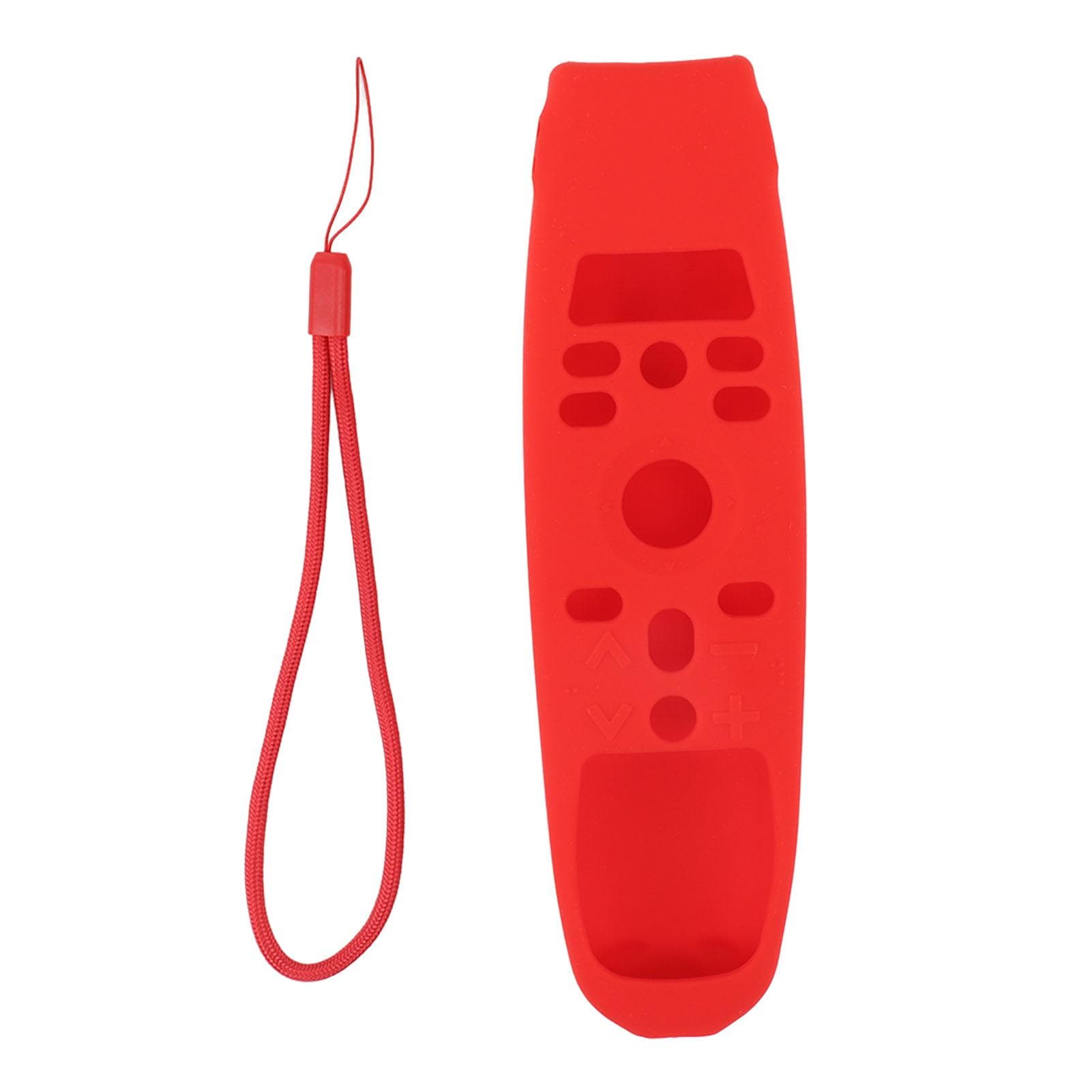 Smart Remote Control Protection Cover Silicone TV Controller Dustproof Case for LG MR 20 Red red