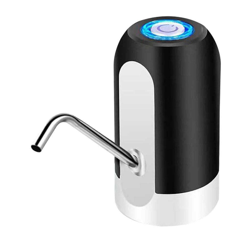 Electric Portable Water Dispenser Pump USB Rechargeable Water Pump Auto Switch Drinking Dispenser black