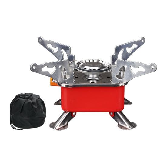 Outdoor Camping Stove with Carrying Bag 2800W Portable Foldable Hiking Picnic Camp A-Square