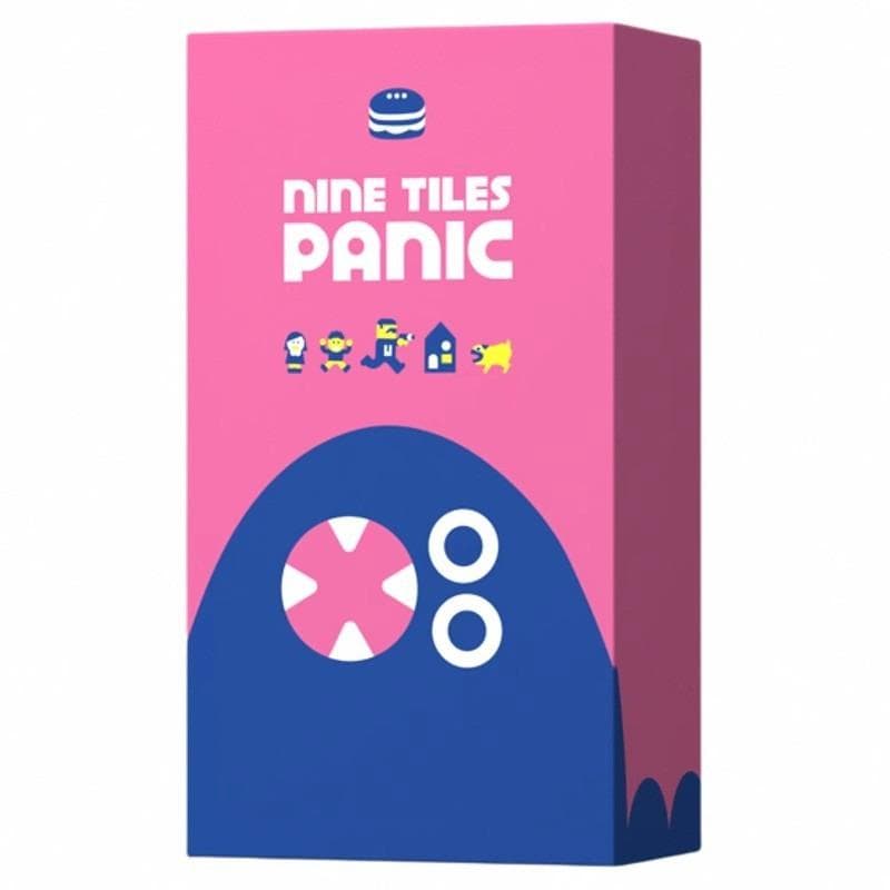English Version NINE TILES PANIC Party Fun Yarn Board Game Cards Oink Series