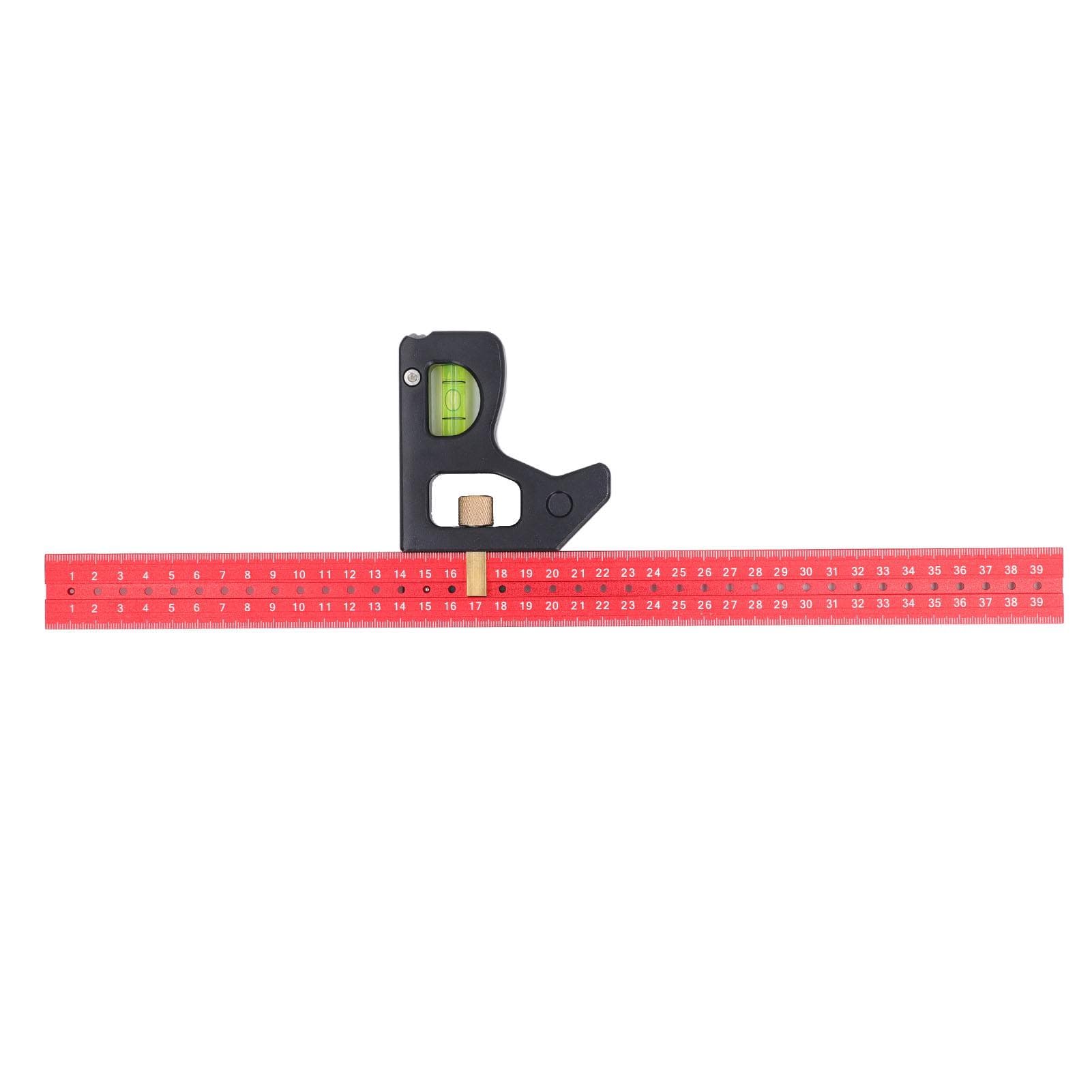 Adjustable Sliding Ruler Precise Aluminum Alloy 90 45 Degree Combination Angles Ruler for Accurate