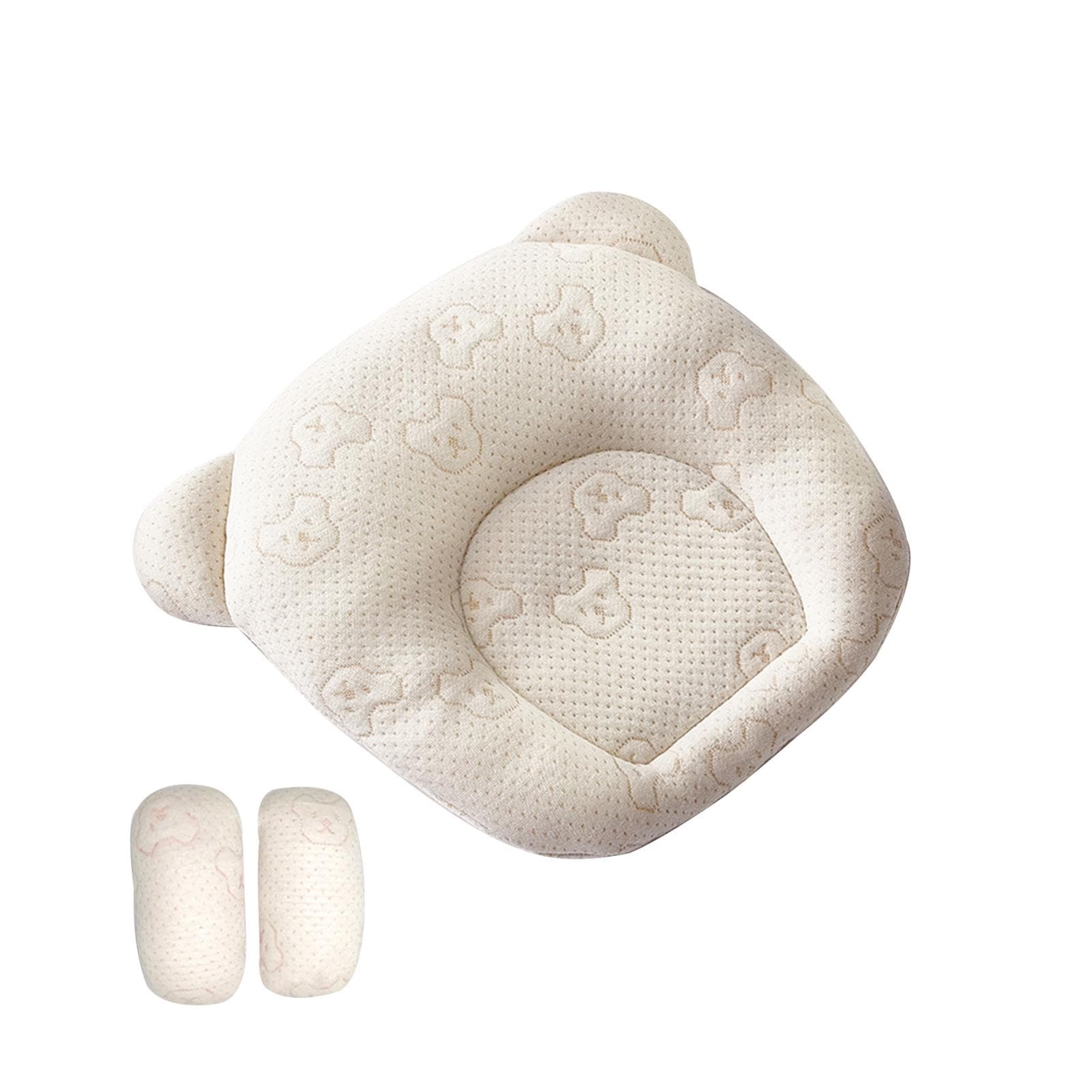 Baby Pillow for Newborn Prevent Flat Head Comfortable Baby Head Shaping Pillow Infant Pillow for Bear Pattern