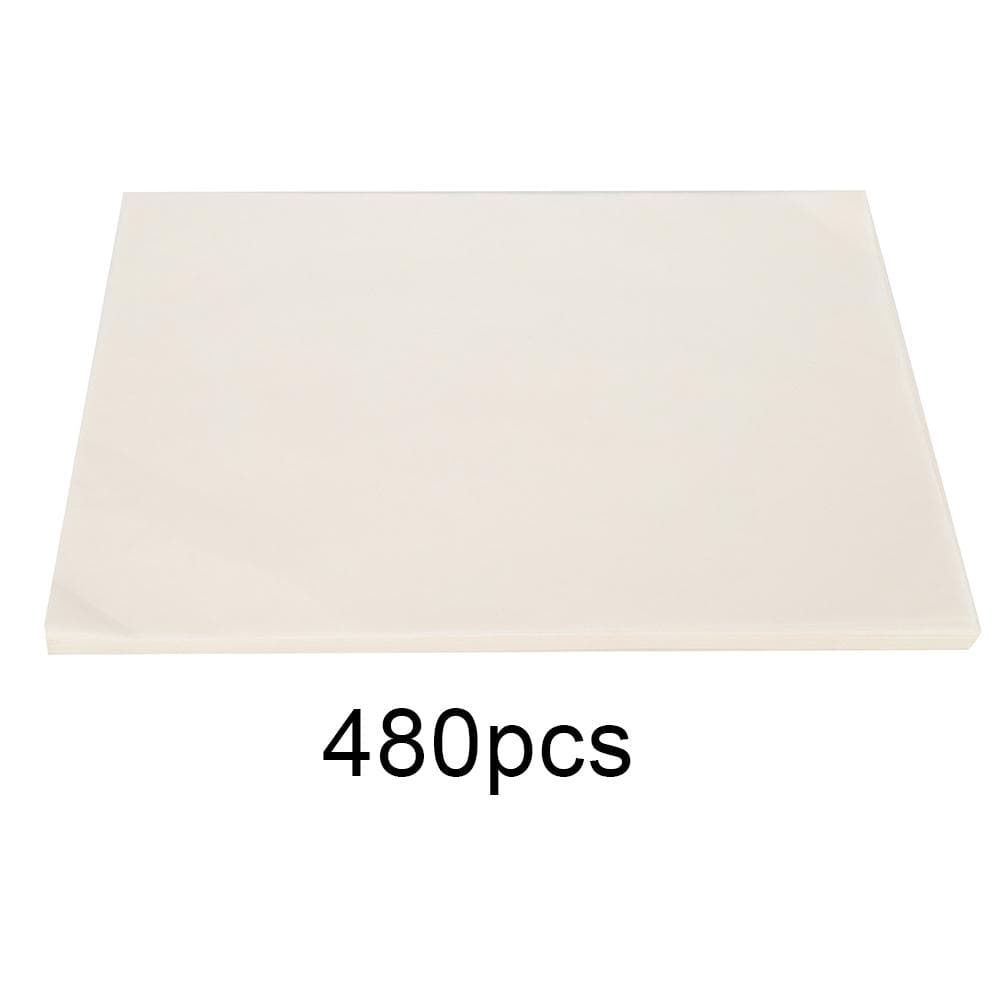 480pcs Food Grade Baking Sheets Oil Absorption Paper Cake Bread Pastry Paper Mat Pad for Party