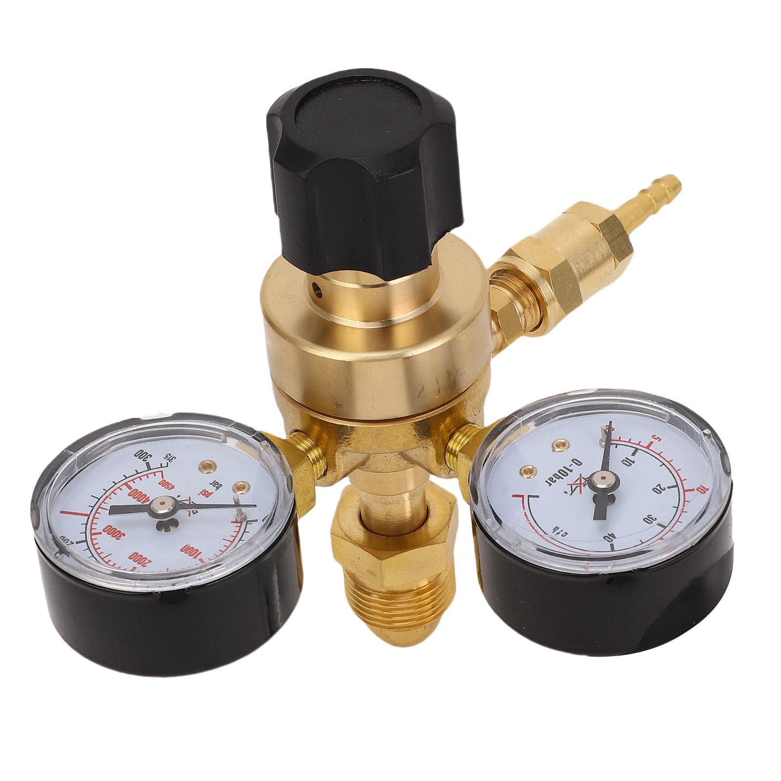 Argon CO2 Gas Regulator with 6.6FT Hose and Pressure Meter CGA580 Inlet 5818unf Outlet 0315BAR