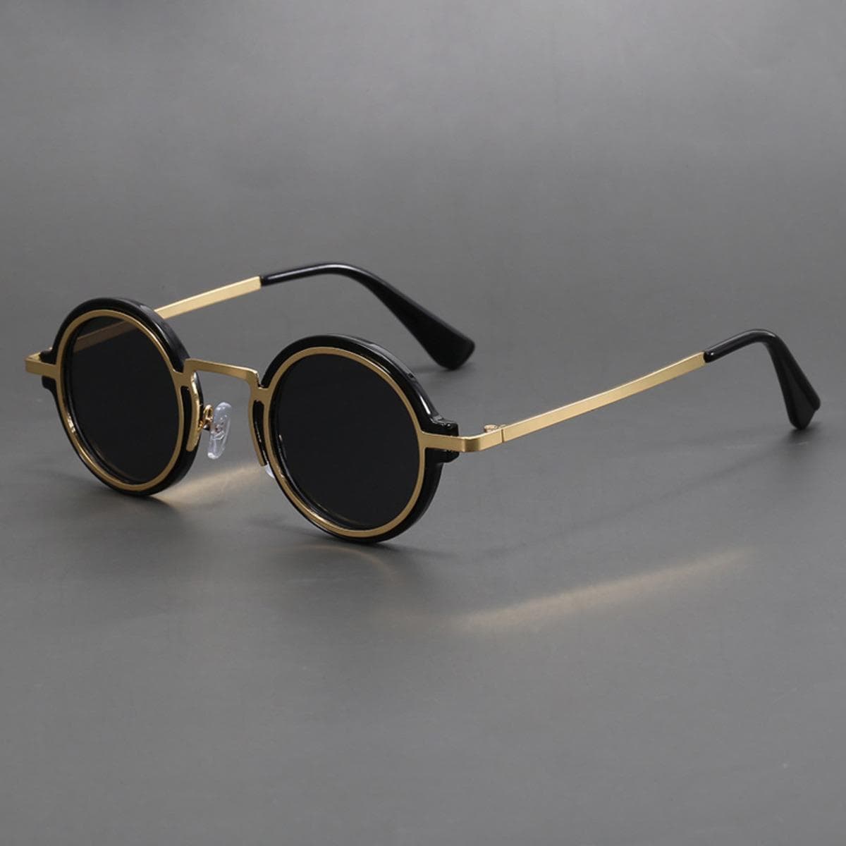 Retro Handmade Small Round Sunglasses UV Protection Sun Protection for Men and Women