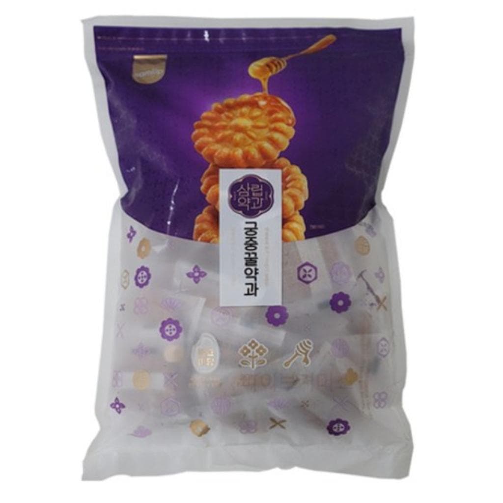 SPC SAMLIP Korean Traditional Honey Cookies, Sweet Teafood Yakgwa (6 Options) #1.5kg