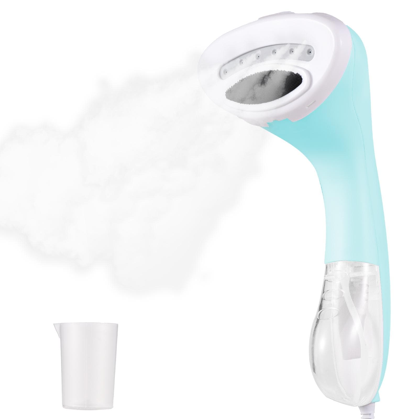 Steamer for Clothes 1100W Powerful 20s Fast Heat-up Handheld Garment Steamer 150ml Detachable Water US Plug dark blue