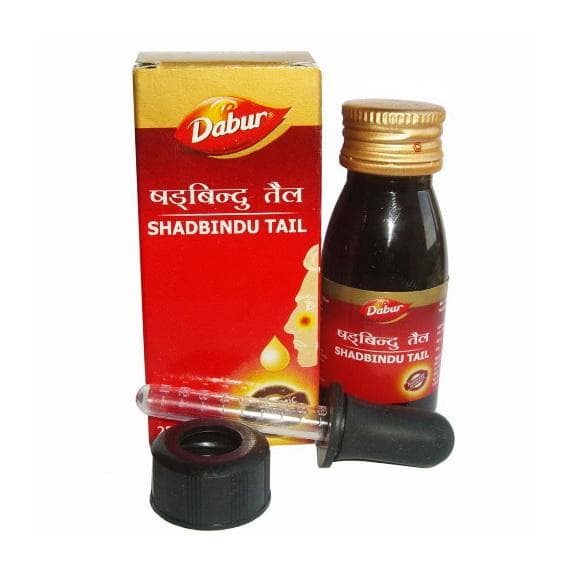 Oil drops Shadbindu Tile (25 ml), Shadbindu Tail, Dabur 25 ml
