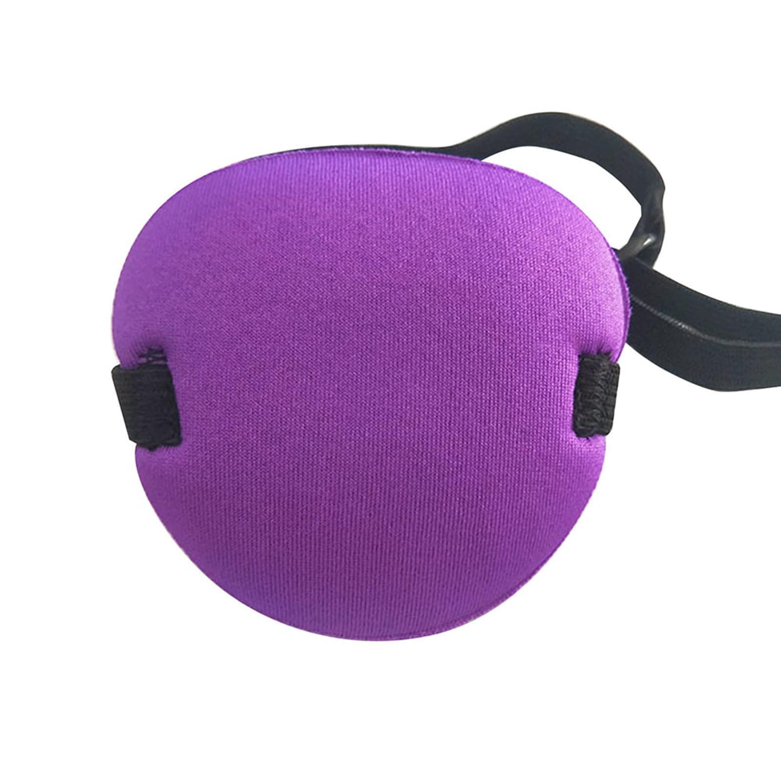 Single Eye Adjustable Soft & Comfortable 3D Eye Patch Single Eye Cover For Adult & Kids S purple