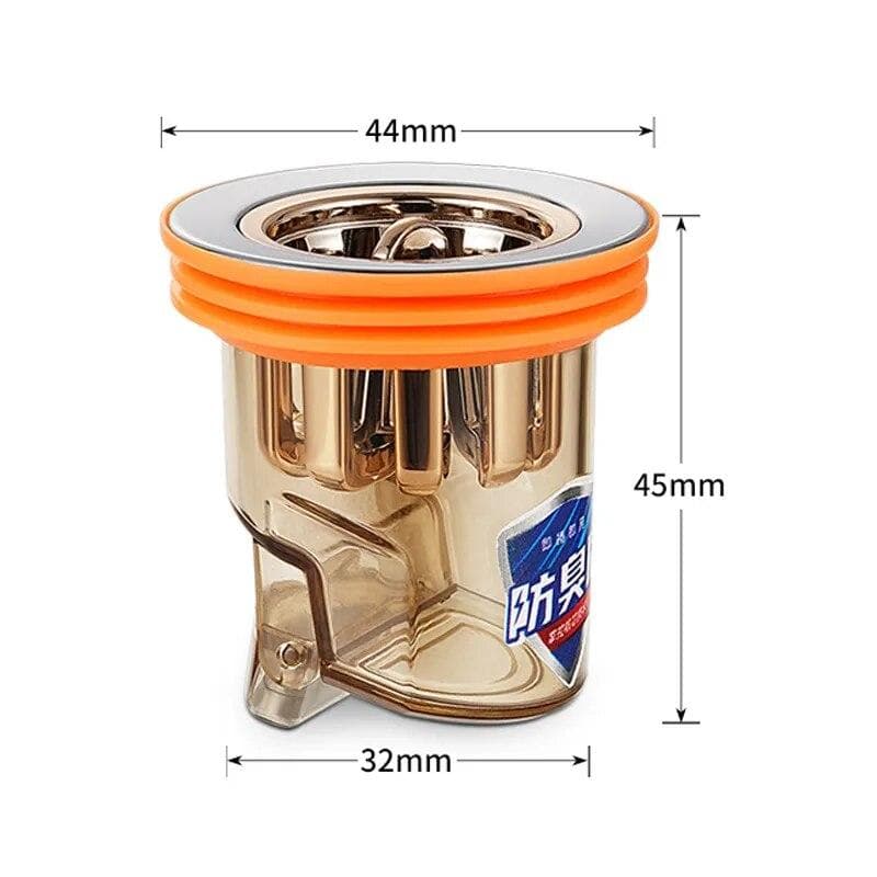 1Pcs Floor Drain Core Toilet Deodorant Anti-Odor Drain Valve Bathroom Toilet Sewer Accessories 1pc