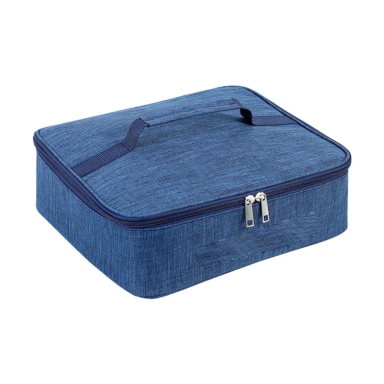 Insulated Lunch Bag for Men Women Oxford Cloth Aluminum Foil Portable Small Lunch Box Container Bag