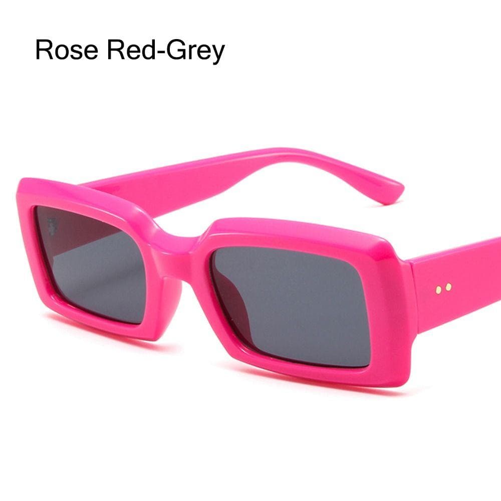 New Jelly Color Square Sunglasses Women Brand Designer Fashion Sun Glasses Female Vintage Small Frame Popular