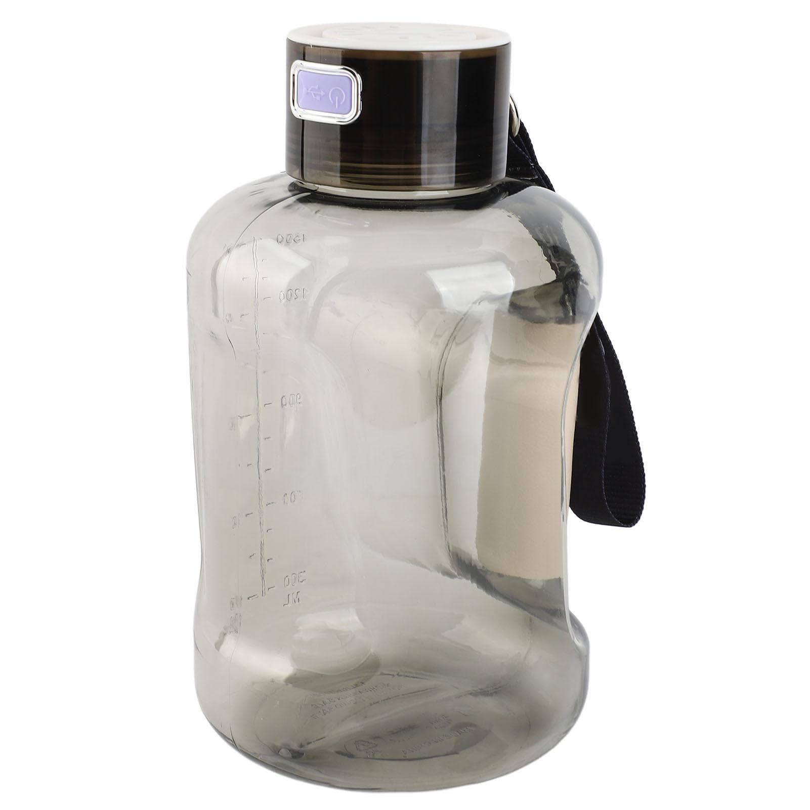 Hydrogen Water Bottle 1.5L USB Charging PC Portable Hydrogen Water Bottle Generator for Home