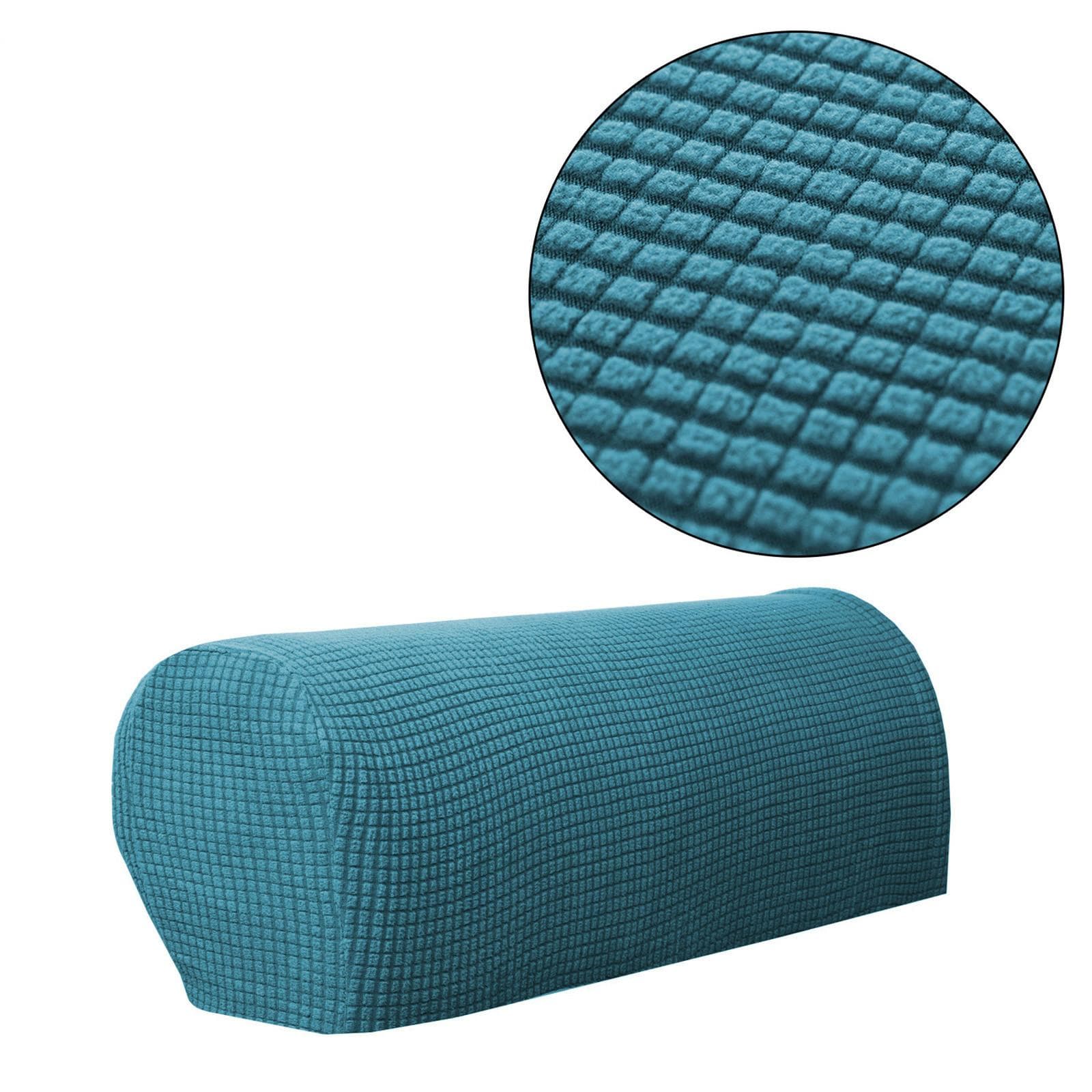 Armrest Covers 2PCS Stretch Fabric Armrest Covers Anti-Slip Sofa Arm Chair Slipcovers Furniture Protectors For Recliner Sofa One Size