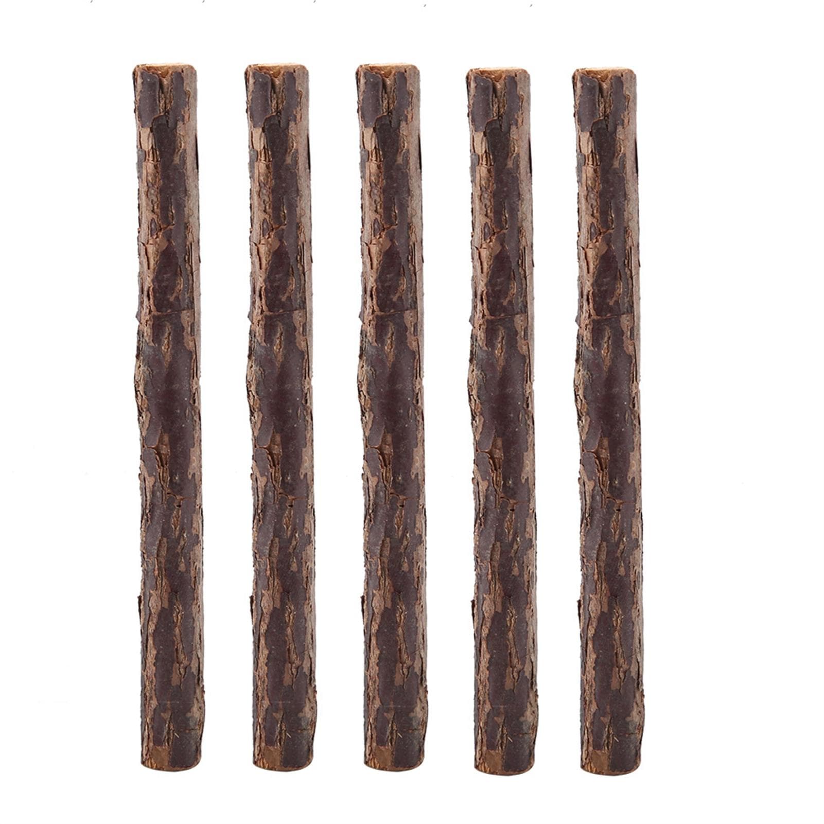 5pcs Pet Cat Chewing Stick Natural Matatabi Chew Catnip Stick Cat Snacks Stick white