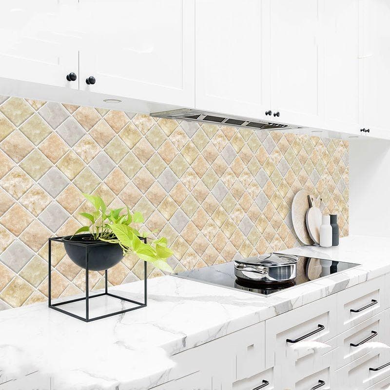 Oil-proof Kitchen Stove Sticker Self Adhesive Wallpapers Waterproof High Temperature Resistant Kitchen Decoration Contact Paper 60cm x 300cm