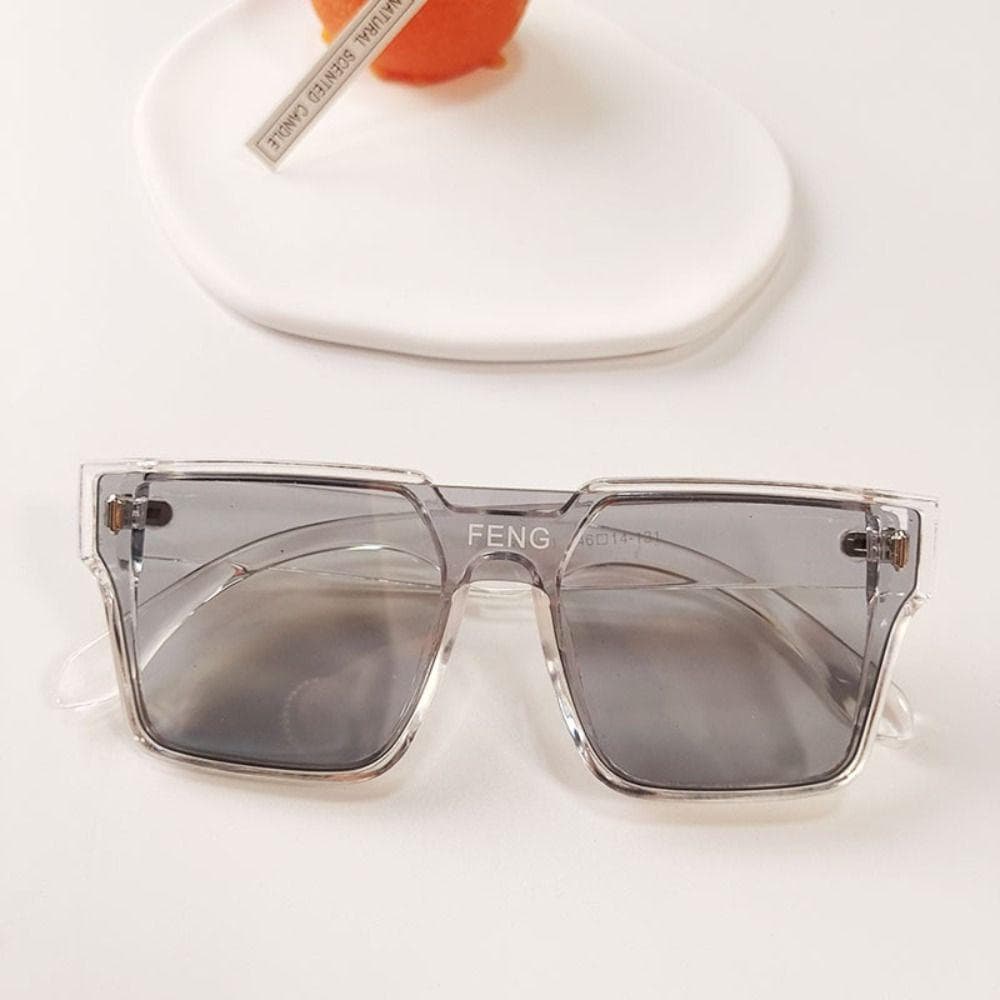 Vintage Oversized Sunglasses UV400 Protection Big Frame Shades for Women Men Camping Fishing Performance Eyewear